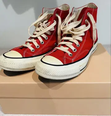 CONVERSE 에딕트 척테일러 빨간색 26cm