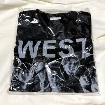 [미개봉 새상품] 간사이 7색 남자 대축제 WEST. 티셔츠