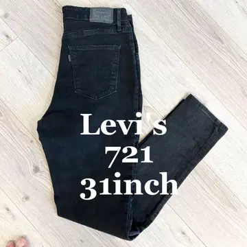 Levi's 721 하이라이즈 스키니 데님 31인치 해외 사이즈
