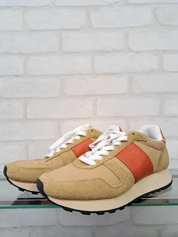 Paul Smith 폴스미스 가죽 스웨이드 쉘 스니커즈
