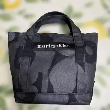 marimekko 블랙 토트백