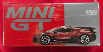 TSM 1/64 MINI GT 부가티 디보 레드 메탈릭 (왼쪽 핸들)