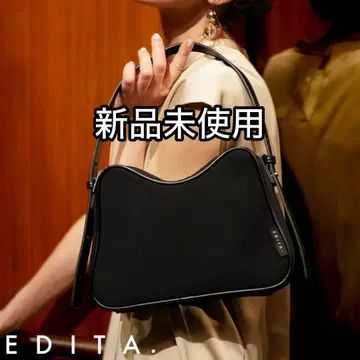 미사용 새상품 에디타 EDITA. / 네오프렌 커브 라인 핸드백