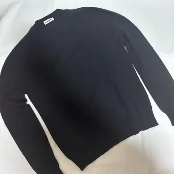 JIL SANDER 블랙 니트