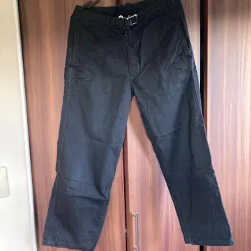 독일 워크 팬츠 와이퍼 후염 블랙