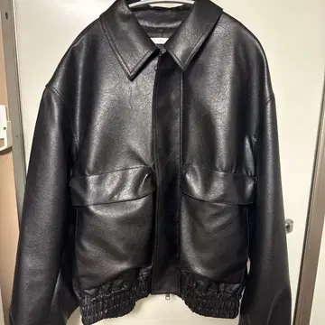 WYM ARTIFICIAL GRAIN SHORT BLOUSON
