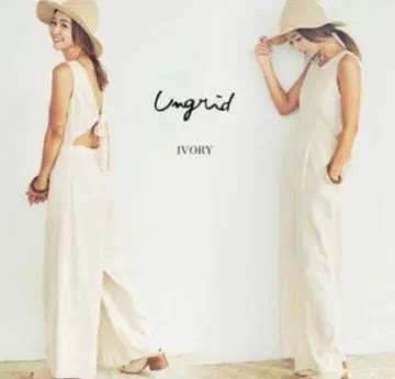 떨이 Ungrid 아이보리 롱 올인원