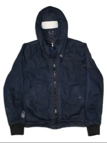 레어 G-star raw 데님 재킷 바라클라바 눈 Navy Blue