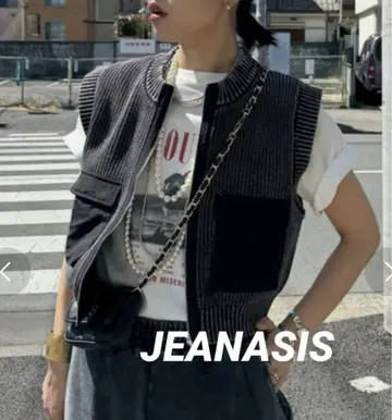 JEANASIS 7G 블리치 포켓 숏 베스트