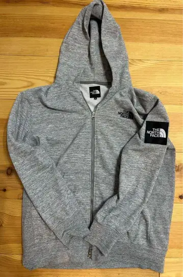 THE NORTH FACE 파커 남성용 M 사이즈 그레이 풀지퍼 후드티