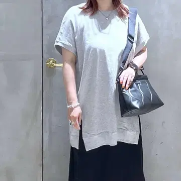 LEPSIM 레프시 사이드 슬릿 컷 튜닉