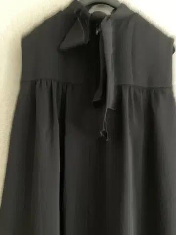 폭시 폭시뉴욕 뒤 백리본 원피스 A라인 플레어