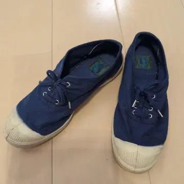 벤시몬 네이비 캔버스 스니커즈