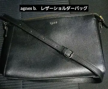 아니스 비(agnes b.) 가죽 숄더백 중고품 현재 상태 그대로