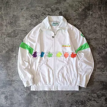 1980년대 이탈리아 디아도라 트랙 재킷 자켓