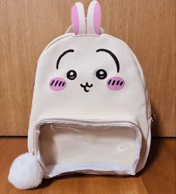 [당일 배송] 치이카와 파크 얼굴 백팩 토끼