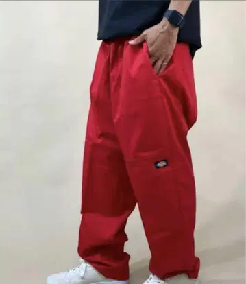 [Dickies] 더블니 빨간색 34inch
