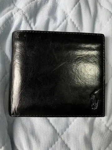 Polo Ralph Lauren 반지갑 블랙, 3개월 정도 사용했습니다.