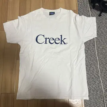 Creek 로고 티셔츠 화이트