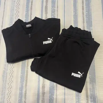 Puma 블랙 저지 상하의 세트