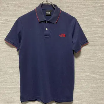 THE NORTH FACE 네이비 피케 셔츠 M