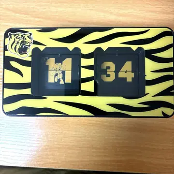 한신 타이거스 Tigers 플립 시계 레트로 스타일 시계