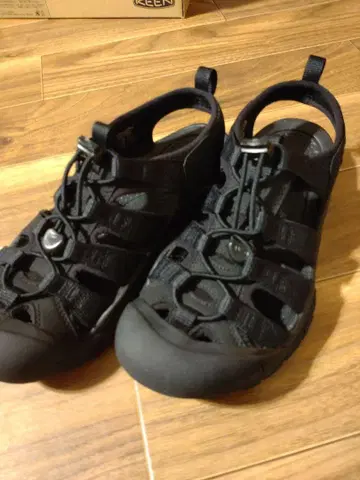 KEEN H2 샌들 블랙, 24.5cm, 여성용