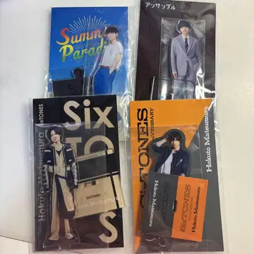 SixTONES 마츠무라 호쿠토 아크릴 스탠드 4세트 사마파라