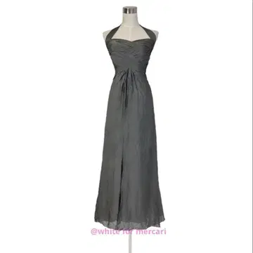 TADASHI SHOJI 풍성하고 우아한 플레어 실크 쉬폰 맥시 드레스