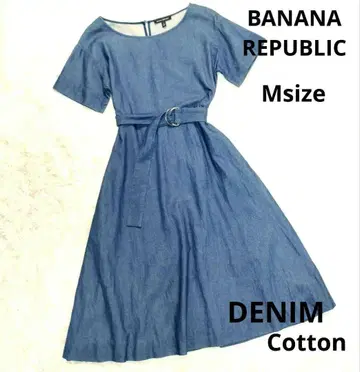새상품급 BANANA REPUBLIC 바나나리퍼블릭 원피스 데님