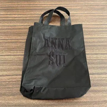 ANNA SUI 안나수이 ANNA SUI 로고 자수 TOTE BLACK