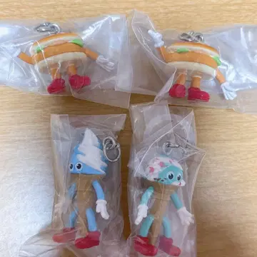 플레이버즈 flavors 가챠 메지루시 액세서리 치킨 버거