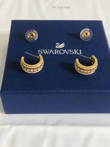 스와로브스키 SWAROVSKI Further 후프 귀걸이