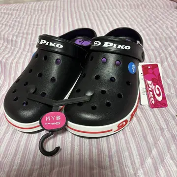새상품 미사용 Piko 클로그 샌들 블랙