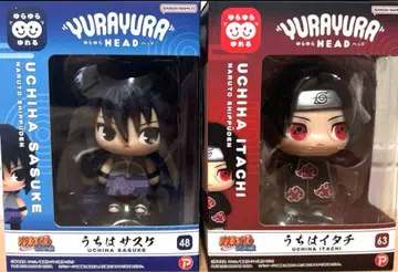 NARUTO 피규어 우치하 이타치 우치하 사스케 2점