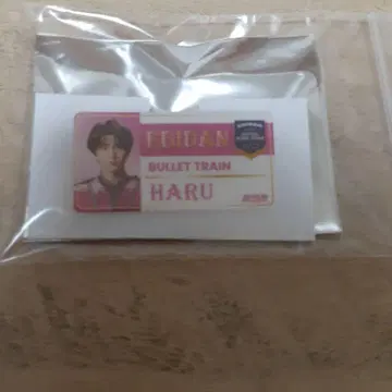 EBiDAN 카시와기 하루 네임 배지 에비라이 초특급