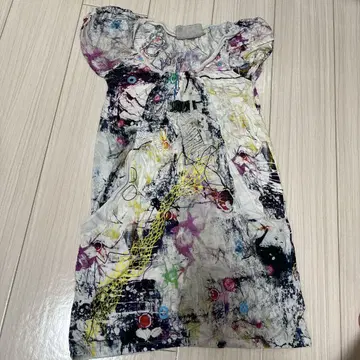 Desigual 반팔 상의 XS 컬러풀