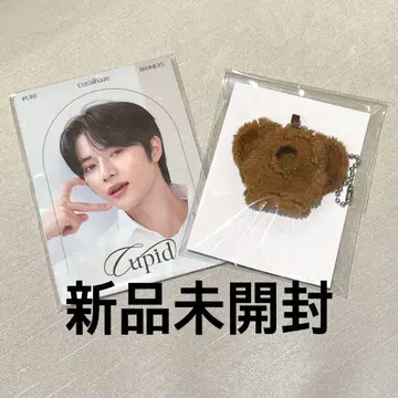 코랄헤이즈 코랄헤이즈 보 트레이딩 카드 4장 곰 키링