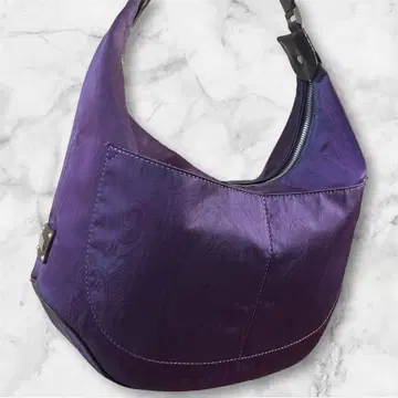 ETRO 에트로 숄더백 원숄더 페이즈리 퍼플 보라색