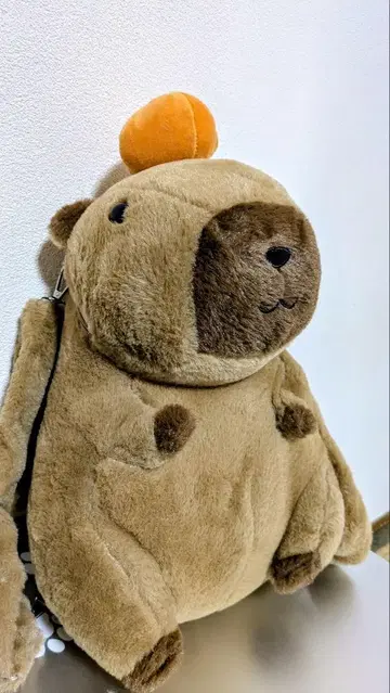 업어줘! 카피바라 봉제 인형 백팩