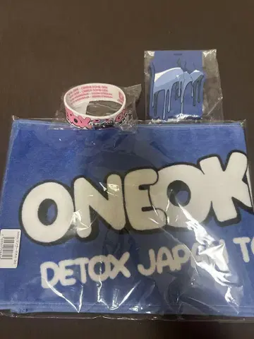 one ok rock 2025 DETOXJAPAN 타월 러버 밴드 택