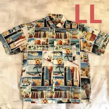 미니언즈 아로하 셔츠 LL 사이즈