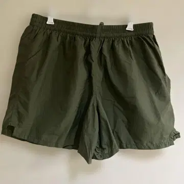 X-LARGE 올리브 그린 숏 팬츠 밀리터리 military