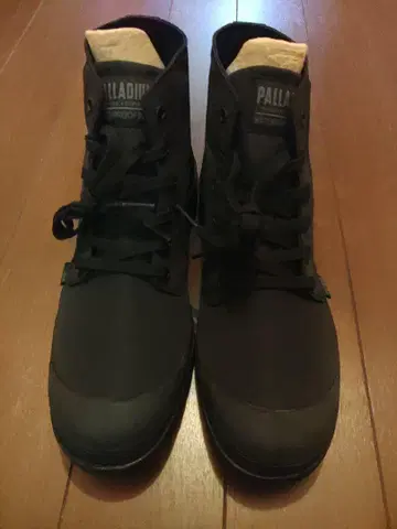 PALLADIUM 방수 블랙 하이컷 신발