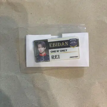 EBiDAN 에비라이 원엔 네임 배지 REI