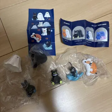 캡슐 토이 우마오 5개 세트