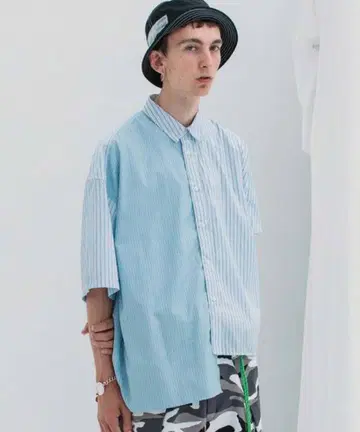 Jieda 지에다 19ss ASYMMETRY S/S SHIRT