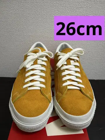 CONVERSE ONE STAR J SUEDE GOLD