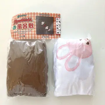 몬치치 목욕 수건 2점 세트 긁기