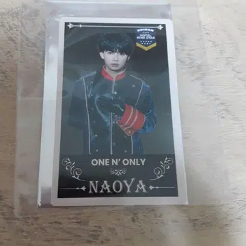 에비라이 트레이딩 카드 인비테이션 카드 ONE N' ONLY NAOYA